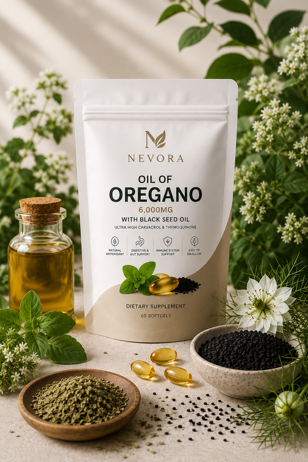 Oil Of Oregano - Gut & Digestive Support