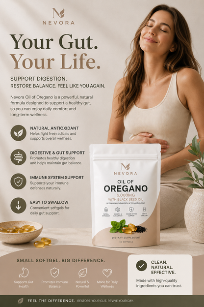 Oil Of Oregano - Gut & Digestive Support